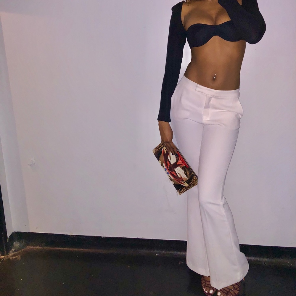 SIREN RIBBED BUSTIER Crop Top